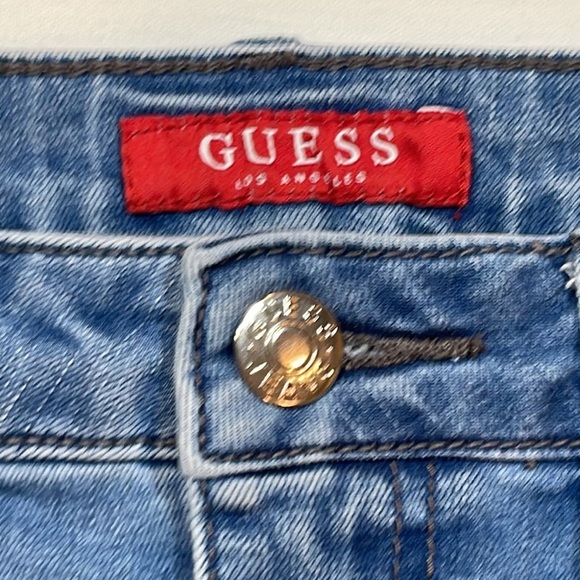 GUESS DEMMIE SIDE STRIPE MINI SKIRT | size Small - Picture 4 of 7